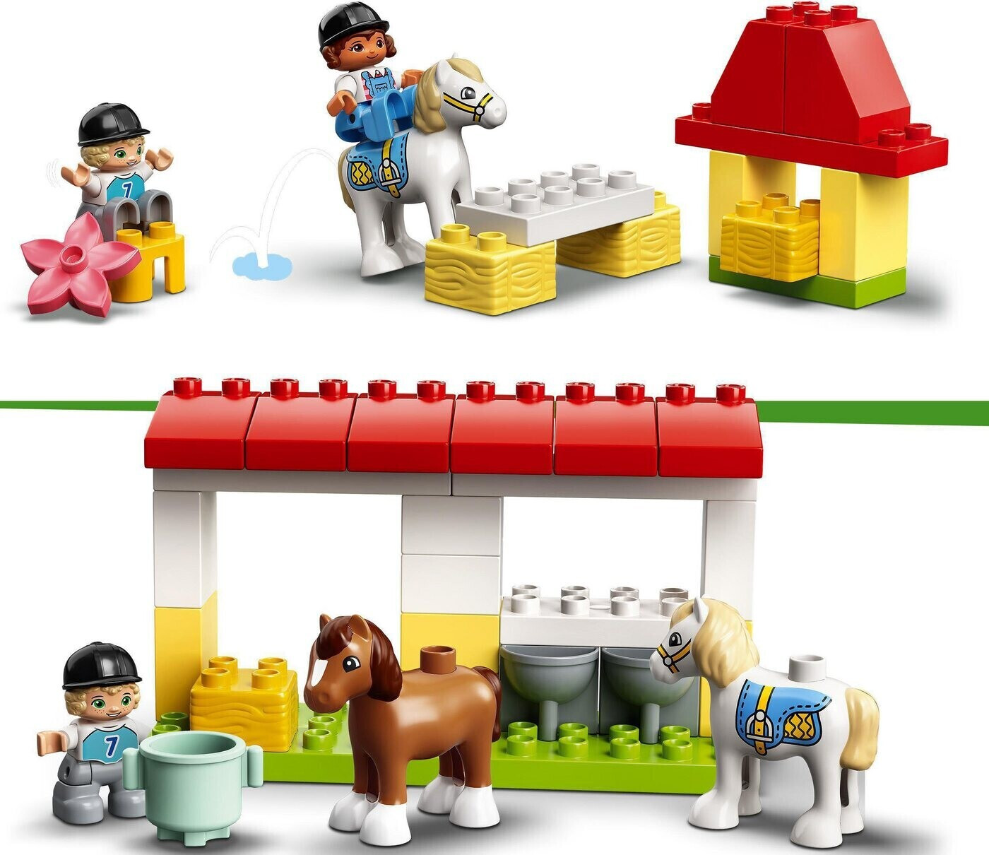 Lego Soins Aux Animaux à La Ferme Duplo Multicolore