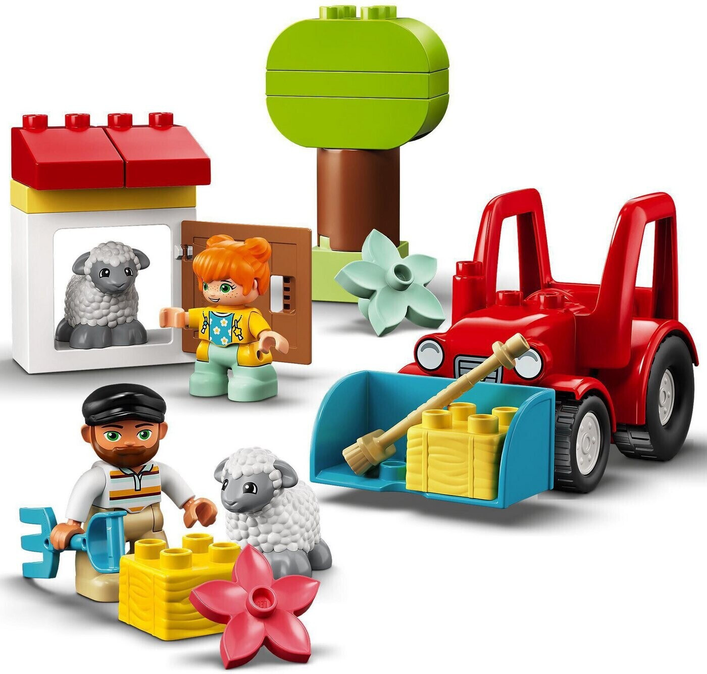 LEGO Traktor bei € (Februar | Preise) (10950) und ab Preisvergleich 22,22 2024 Tierpflege