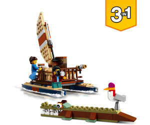 LEGO® Creator 3-en-1 31093 - La Péniche Au Bord du Fleuve - Jeu de  construction - Cdiscount Jeux - Jouets