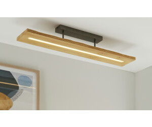 Trio Brad LED Holz-Deckenleuchte mit Switch DImmer 100cm (623710130) ab €  130,55 | Preisvergleich bei