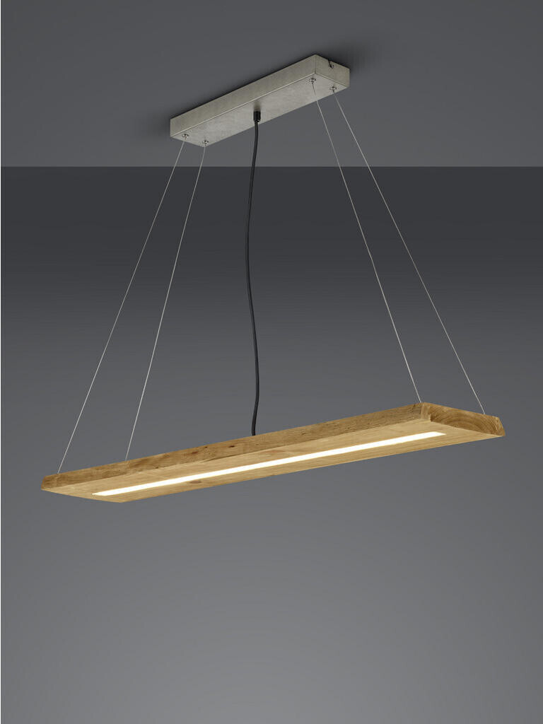 Trio Brad LED Holz-Deckenleuchte mit Switch Dimmer 100cm (323710130) ab  122,95 € | Preisvergleich bei