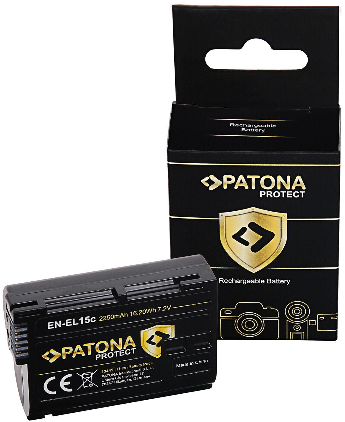 Patona PROTECT Replacement Battery for Nikon EN-EL15c