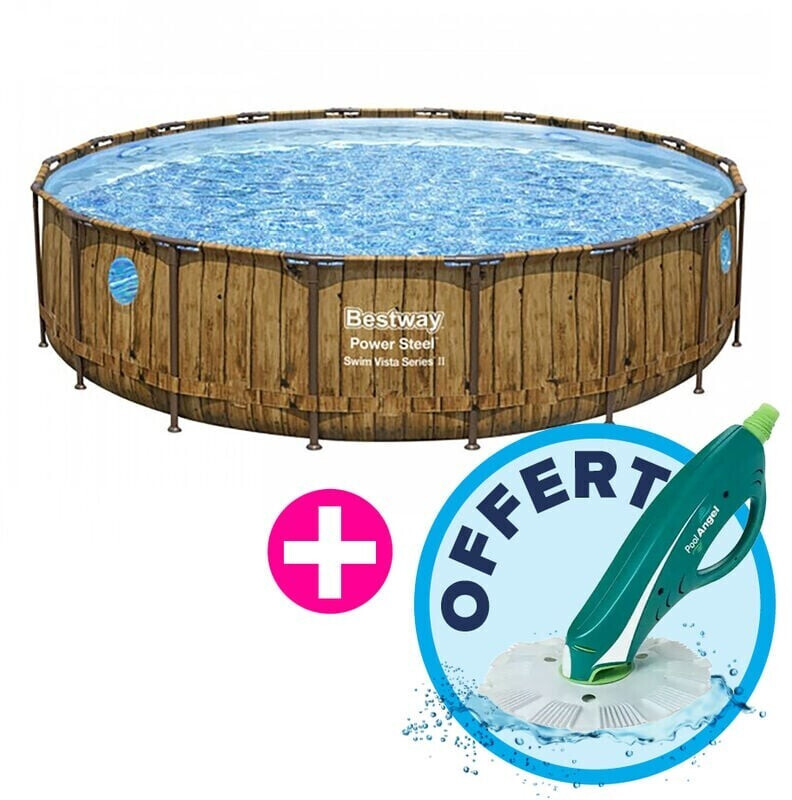 Bestway Power Steel Swim Vista 549x122cm Round (with Pump) (58389)