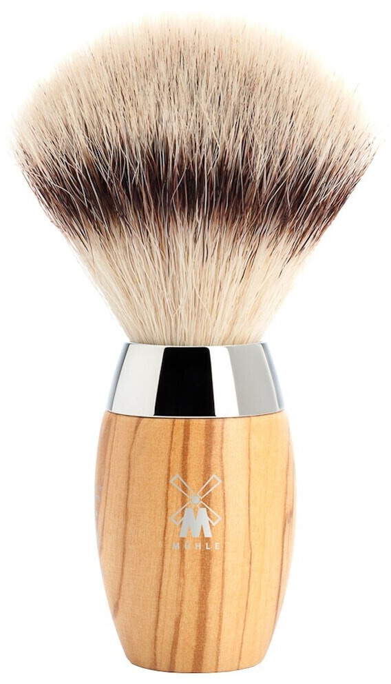 Mühle Kosmo Shaving Brush Silvertip Olive Wood