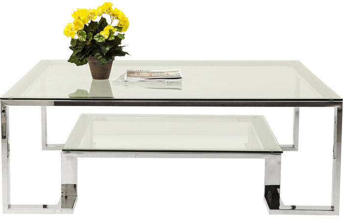 KARE Table basse silver rush