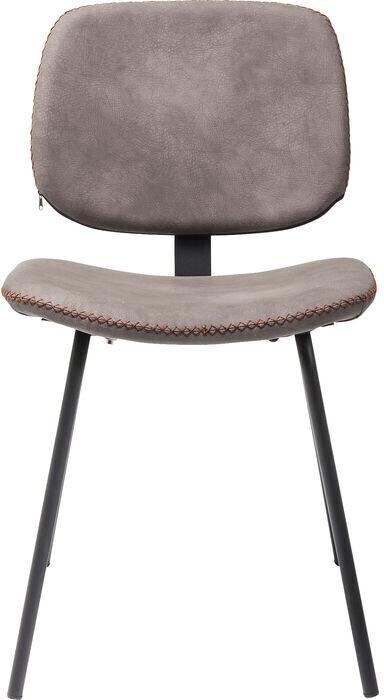 KARE Chaise barber marron