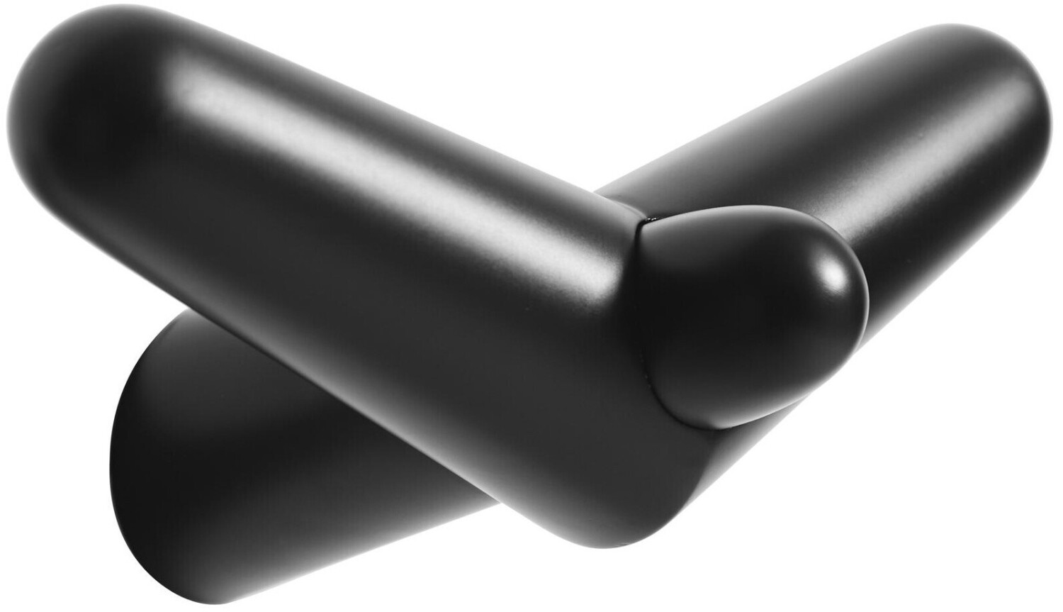 Woud Tail Wing coat hook medium, black