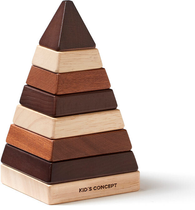 Kids Concept Stacking Pyramid Natur Neo