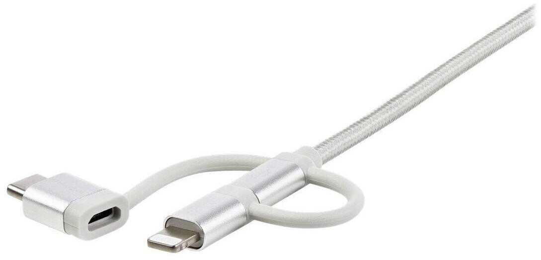 StarTech USB Multi-Charger Cable - Lightning USB-C Micro-B (1m) a € 24,73  (oggi)