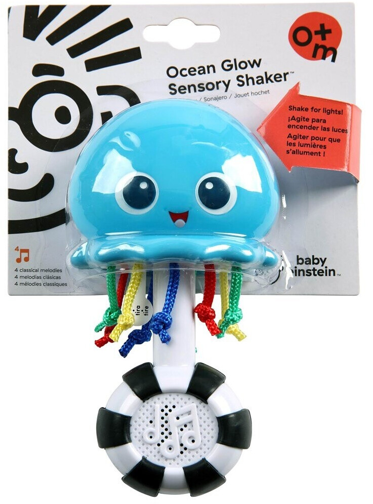 Baby Einstein Ocean Glow Sensory Shaker Musical Toy