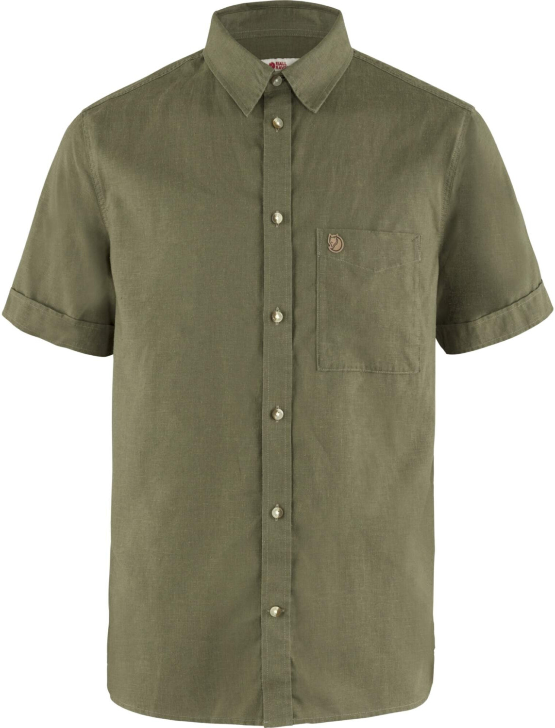 Fjällräven Övik Travel Shirt SS M (87039) green