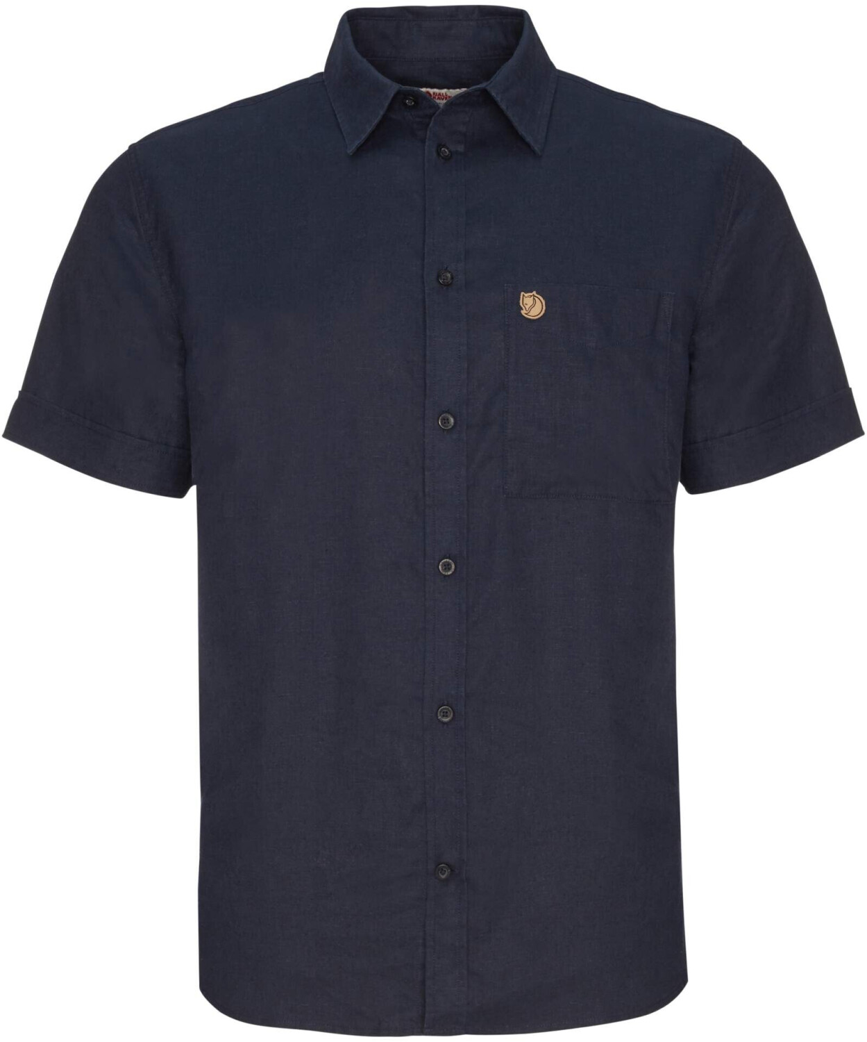 Fjällräven Övik Travel Shirt SS M (87039) dark navy
