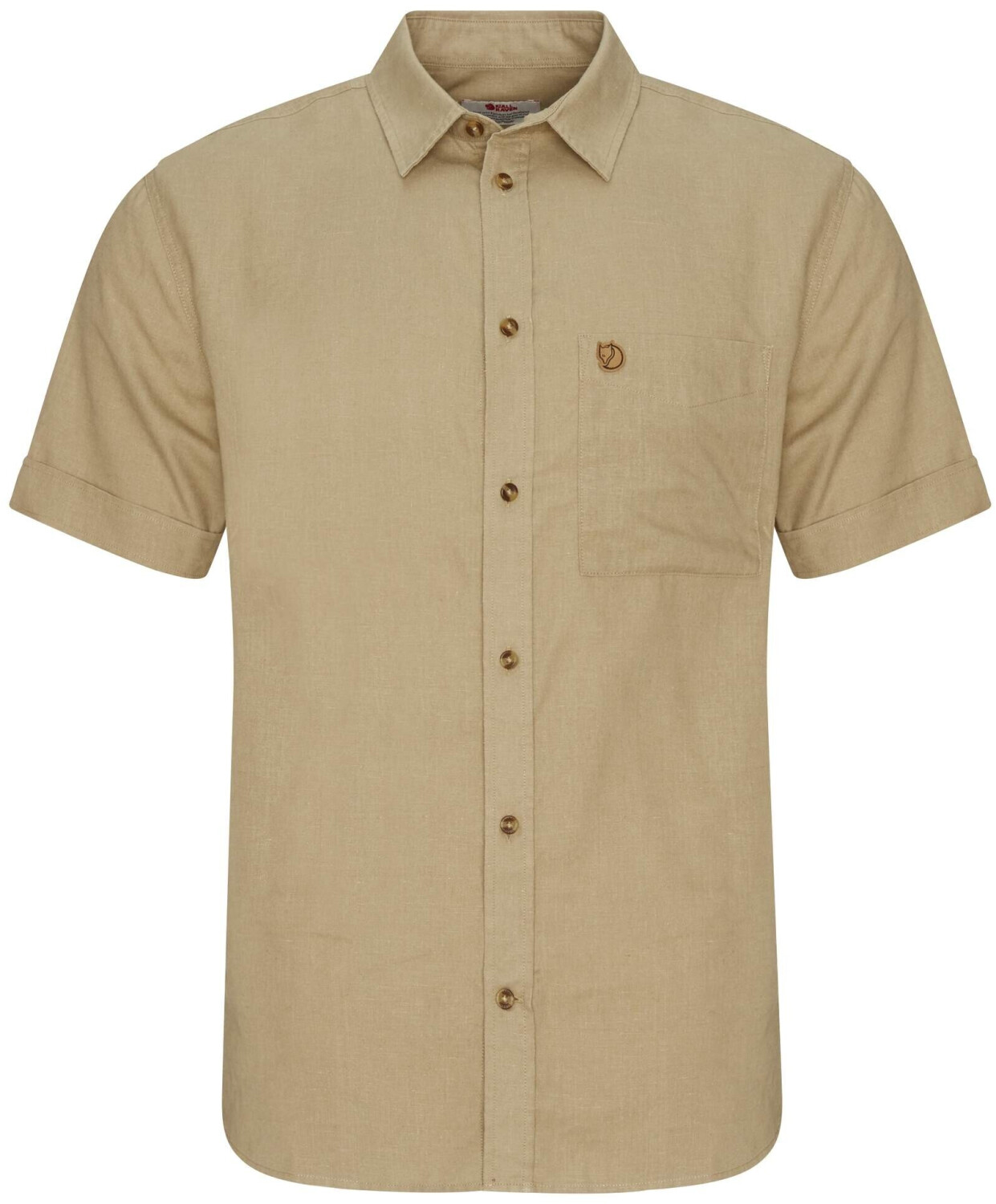 Fjällräven Övik Travel Shirt SS M (87039) sand stone