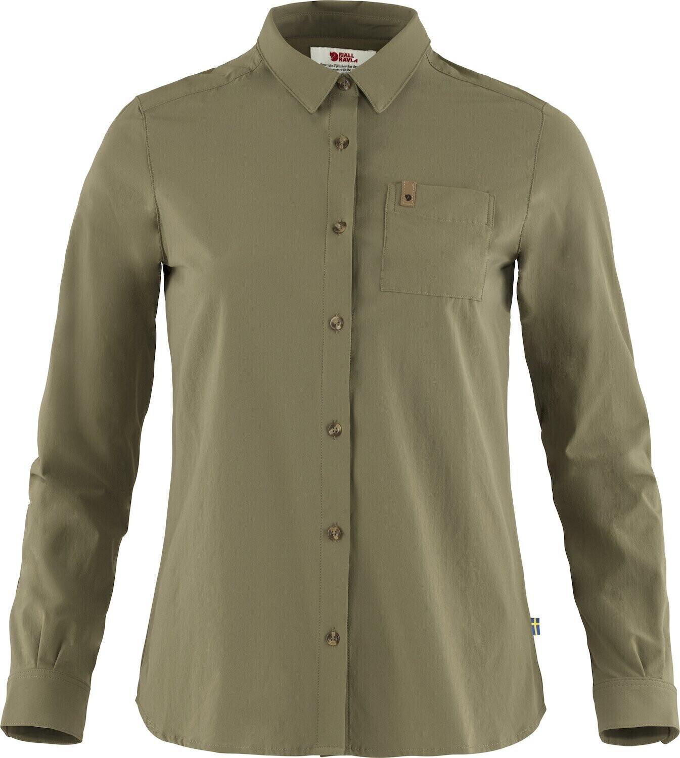 Fjällräven Övik Lite Shirt LS W green