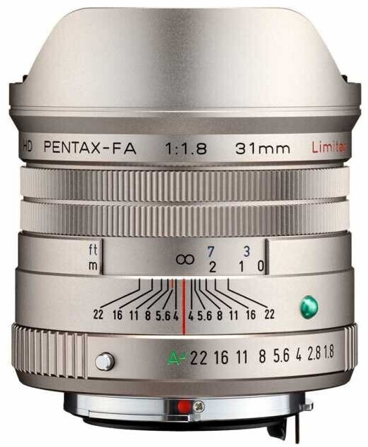 Pentax HD FA 77mm f1.8 Limited argent