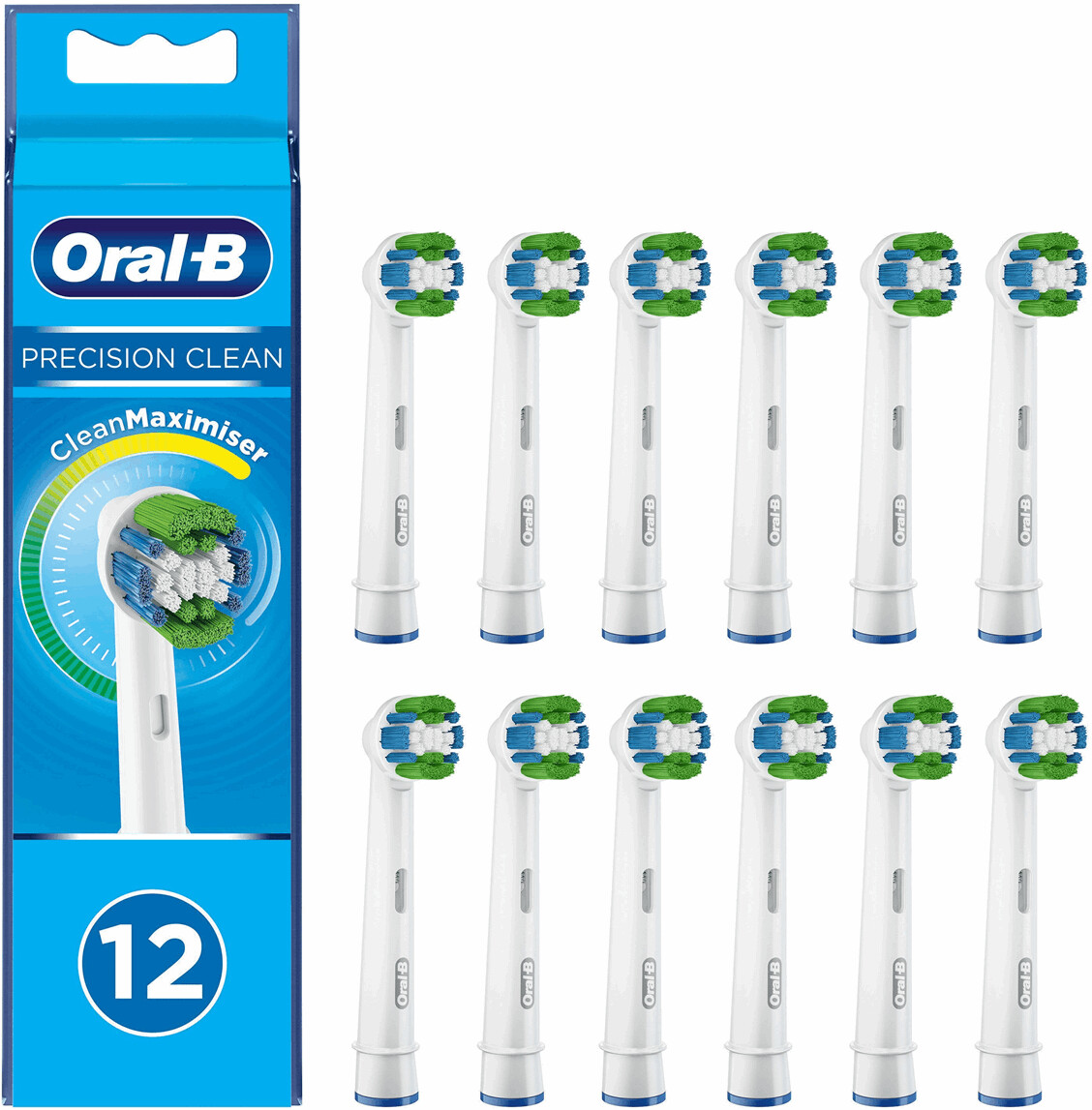 Oral-B Precision Clean CleanMaximiser Replacement Brush (12 pcs)