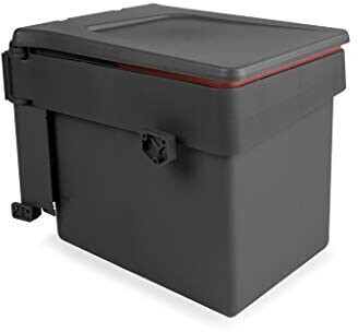 Emuca Poubelle de porte 15 L