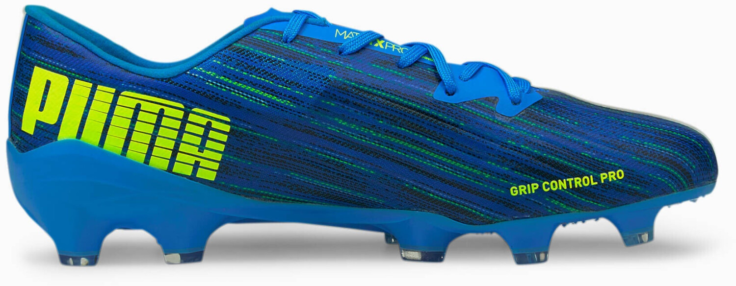 Puma Men's Ultra 2.2 FG AG Football Boots blue yellow