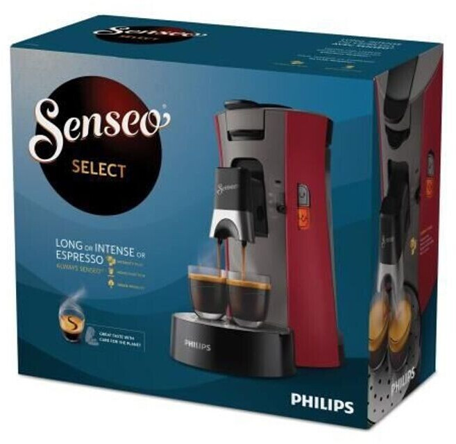 Philips SENSEO Select CSA230/90 Macchina Per Cialde Rosse: Scegli L'intensità Del Tuo Caffè