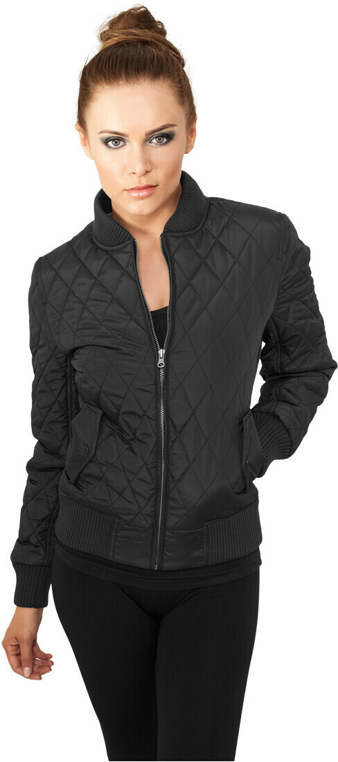 Urban Classics Ladies Diamond Quilt 32,99 ab Jacket Preisvergleich | black Nylon (TB806-00007-0042) € bei