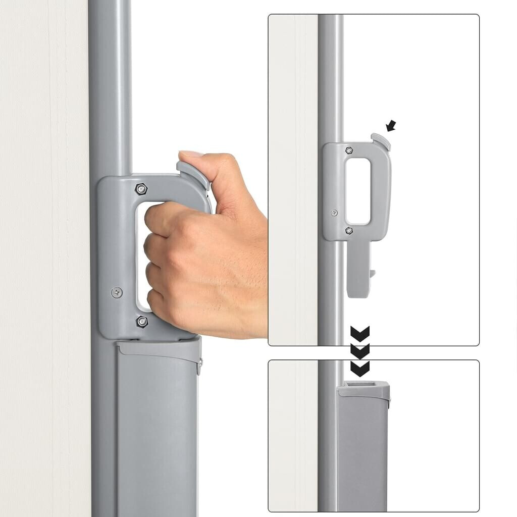 Songmics Seitenmarkise 200 x 400 cm beige GSA204E01 ab 129,99