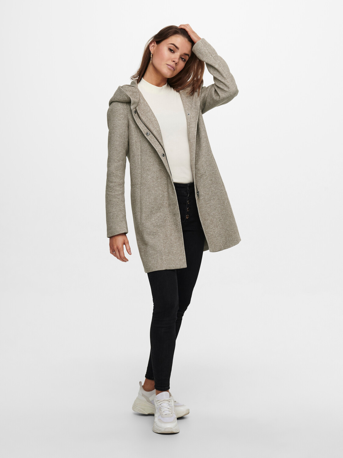 Sedona Only Noos Coatigan Onlsedona Boucle Wool Coat Otw Noos Only