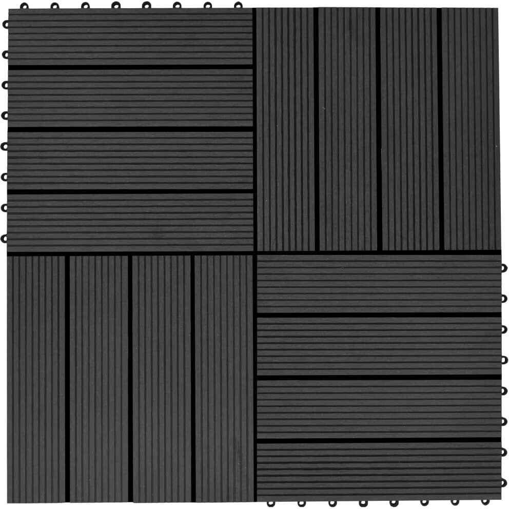 vidaXL WPC design 1 30 x 30 cm