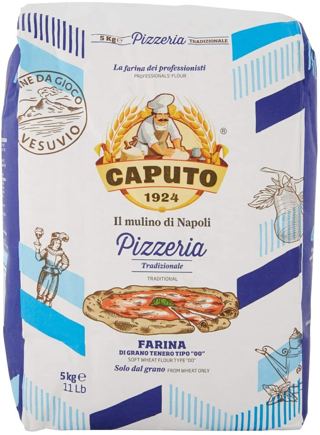 Caputo Farine de Blé 00 (5 kg)