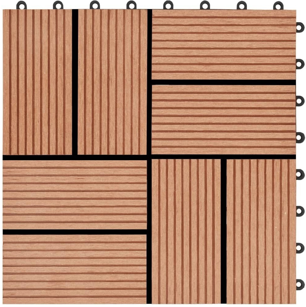 vidaXL WPC design 3 30 x 30 cm (277809)