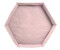 Roba Laufgittereinlage 6-eckig Style rosa