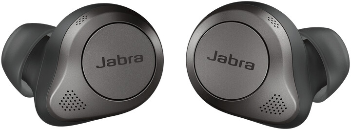 定番正規品Jabra Elite 85t Titanium Black ヘッドフォン/イヤフォン