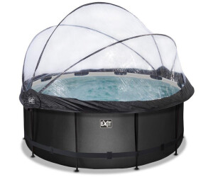exit toys rahmenpool mit sonnendach o 360 x 122 cm 30 47 12 ab 639 00 preisvergleich bei idealo de