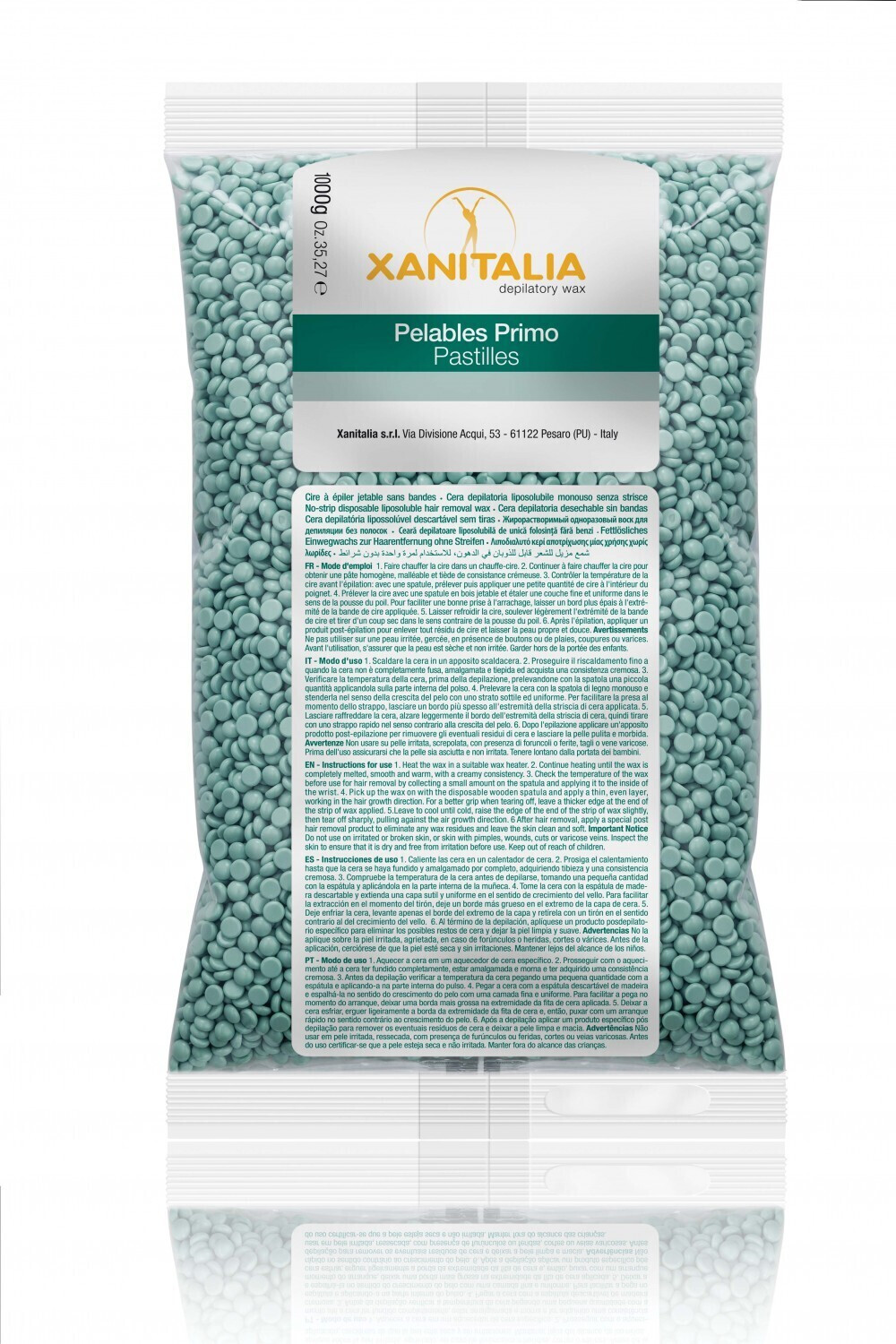 Xanitalia Pro Brasilian System Wax Pearls Aloe Vera