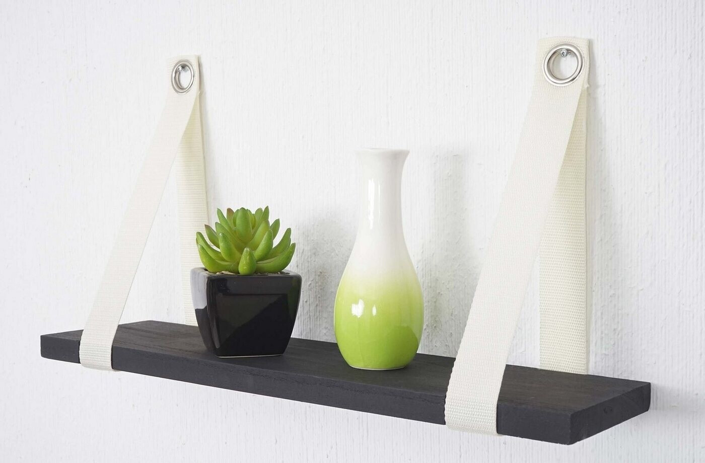 Mendler Vire 27x50cm Shabby-Look dunkelgrau