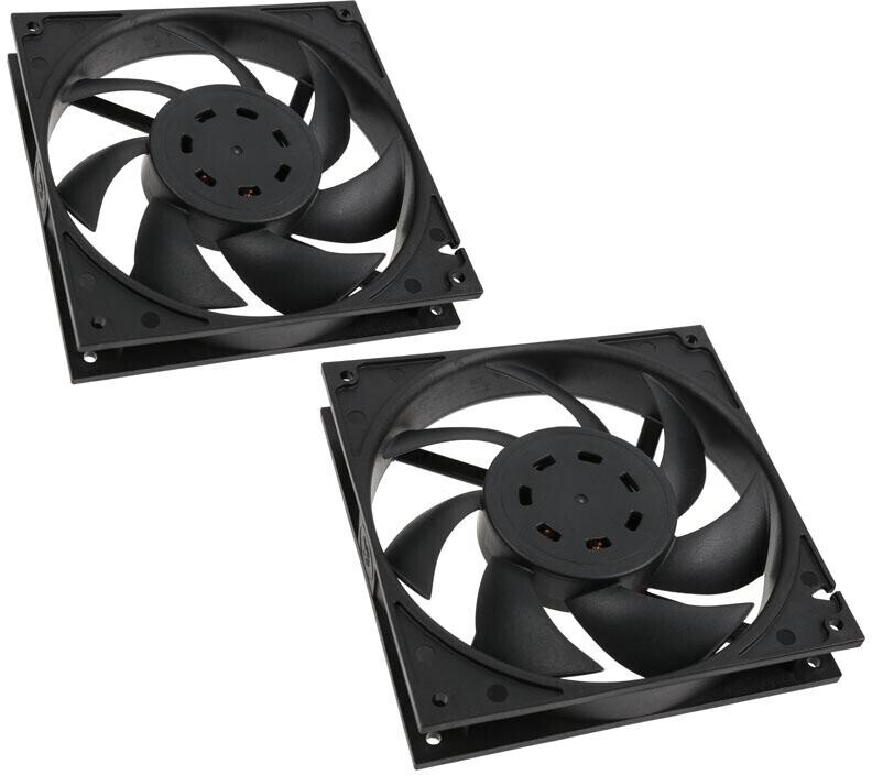 EKWB EK-Vardar Evo 140ER Black BB 2 Pack