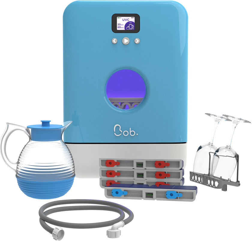 Daan.Tech Mini lave-vaisselle Bob bleu