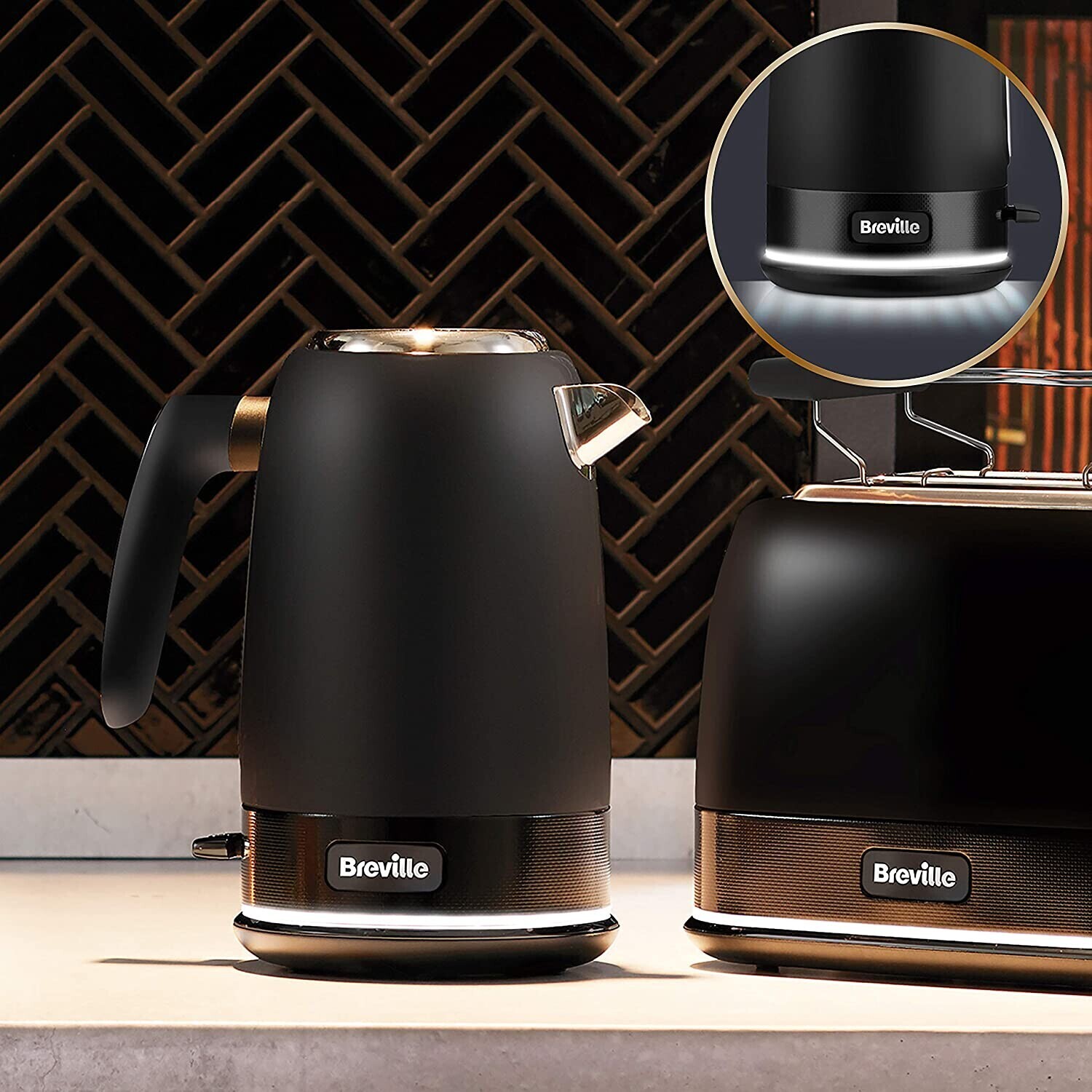 Buy Breville New York Collection Electric Jug Kettle Black VKT143 from