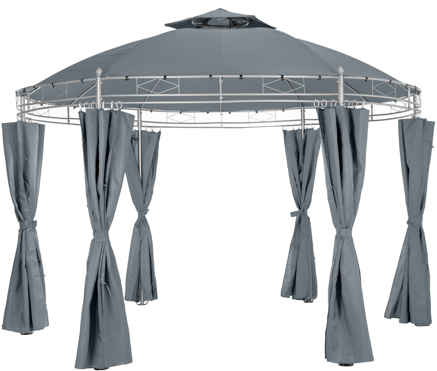 TecTake Siana 350 x 350 cm Anthracite