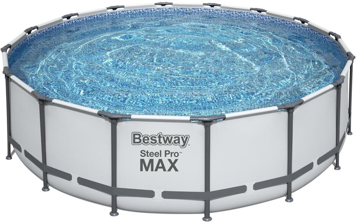 Bestway Steel Pro Max Frame Pool Komplett-Set 488 x 122 cm (5612Z-21) ab  377,11 € | Preisvergleich bei
