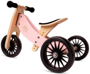 Kinderfeets 2-in-1 Tricycle Tiny Tot Plus rose