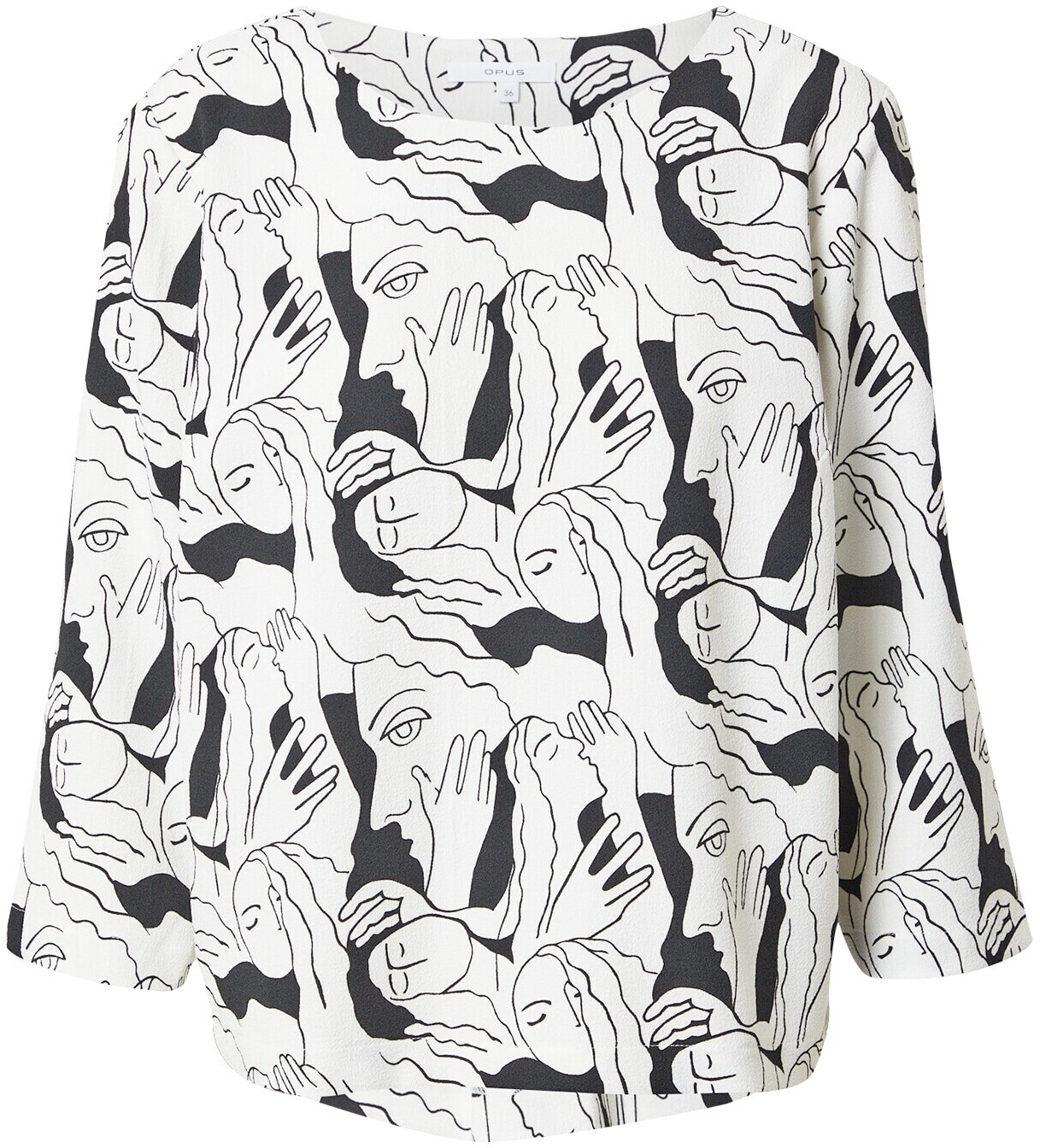 Opus Falesha clear Blouse (222519059) joyful milk
