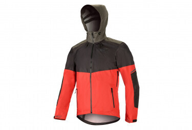 Alpinestars Tahoe Waterproof Jacket black/red/dark shadow
