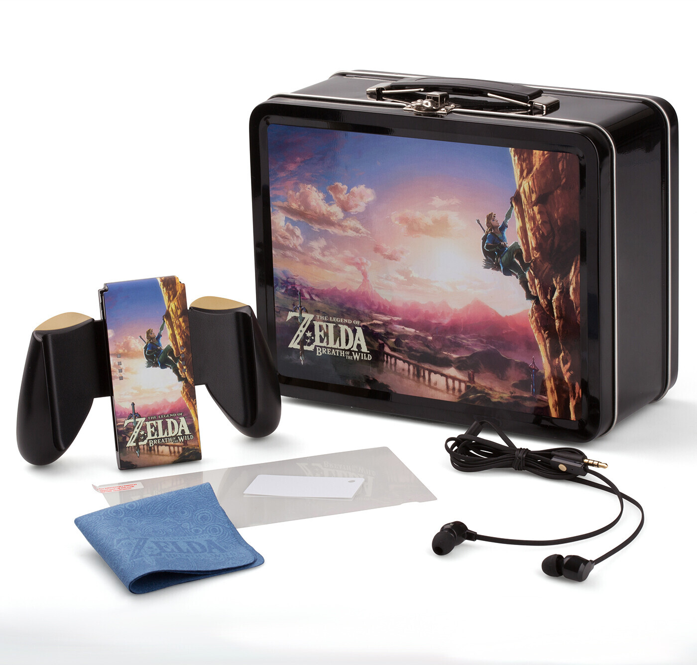 PowerA Nintendo Switch Collectible Lunchbox Kit - The Zelda: Breath of the Wild Climbing Link Edition