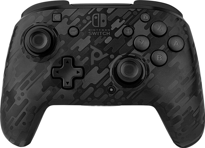 PDP Nintendo Switch FaceOff Manette Deluxe Sans Fil (Camo Noir)