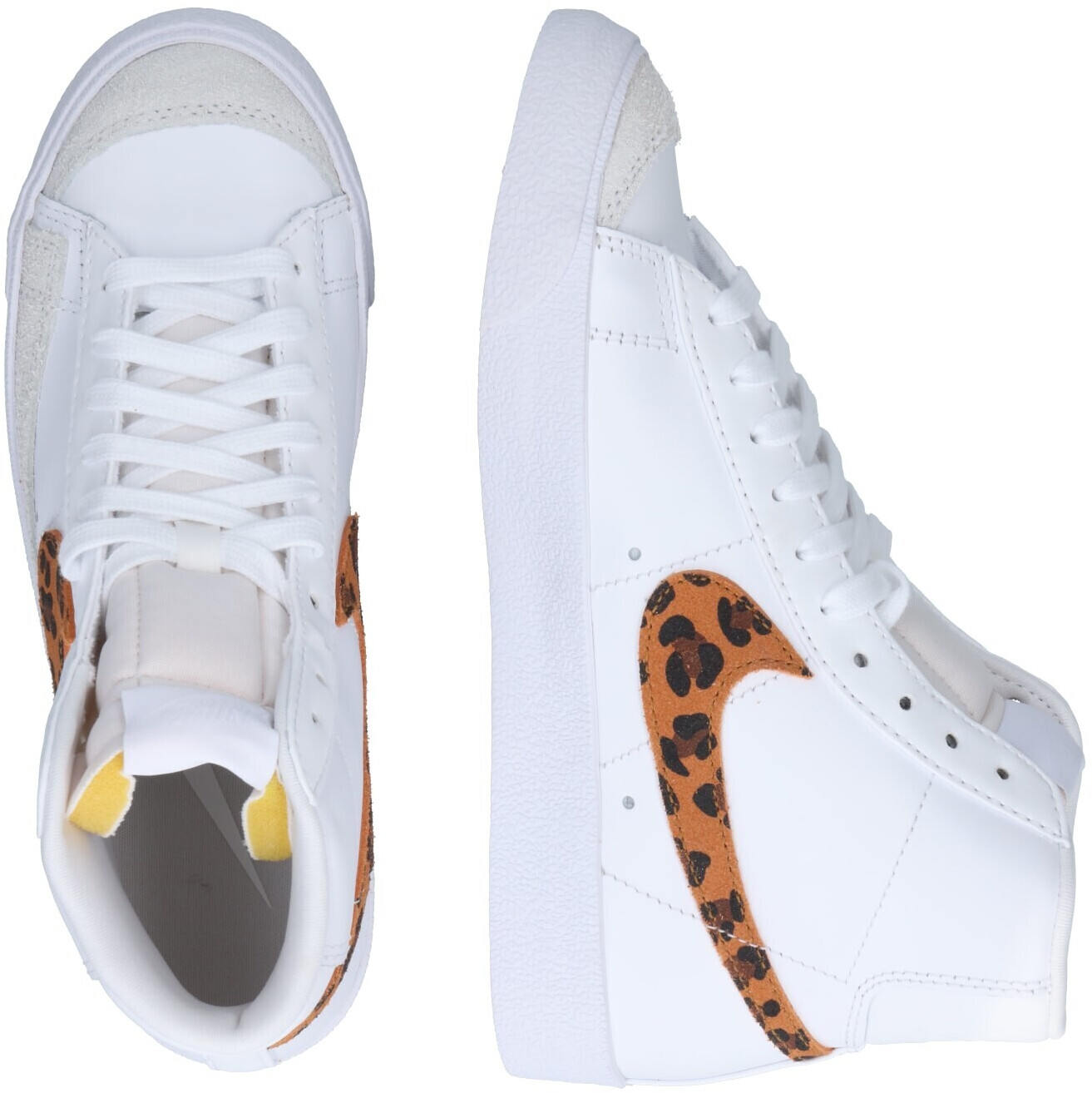 womens cheetah nike blazers