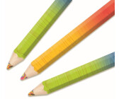 8 Stücke Bleistifte für Kinder Regenbogen Farben Spaßstifte 4 Farben in 1 Regenbogen Stifte Zeichnen Regenbogen Farben Bleistift Mehrfarbig Buntstifte Party Gefallen für Kunst Schreibwaren 