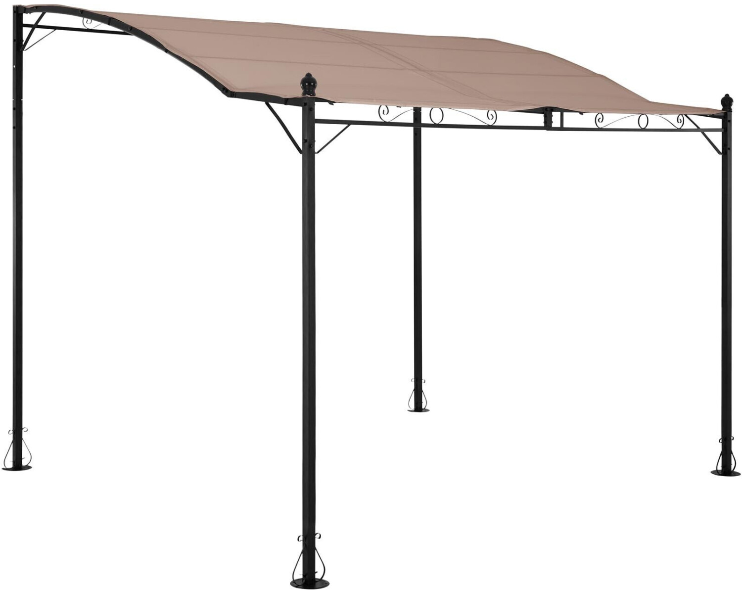 Uniprodo Canopy 260 x 300 cm Grey