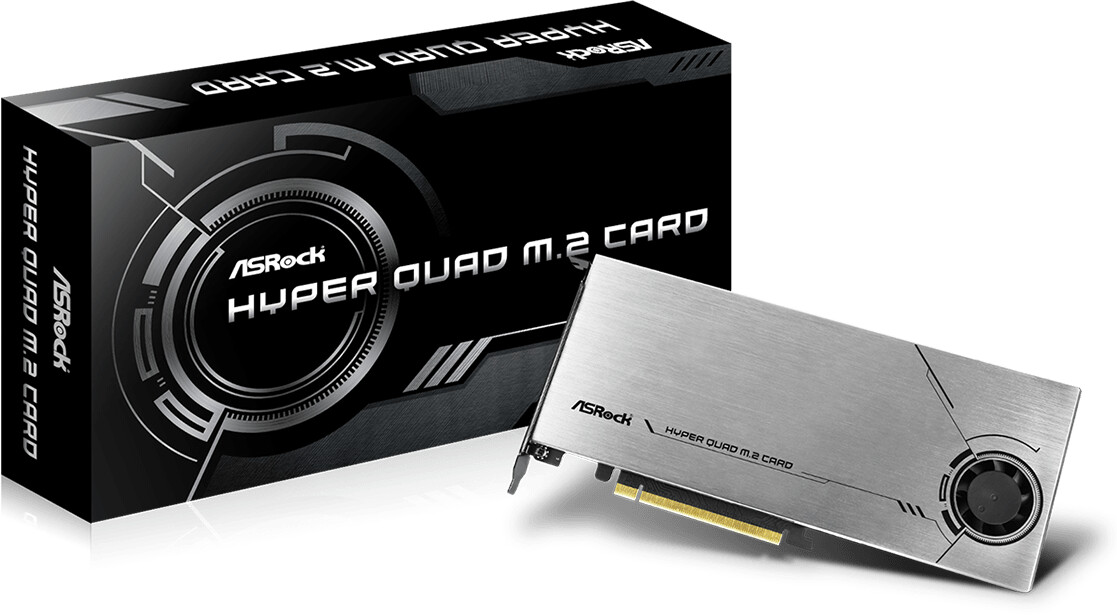 ASRock Hyper Quad M.2 Card