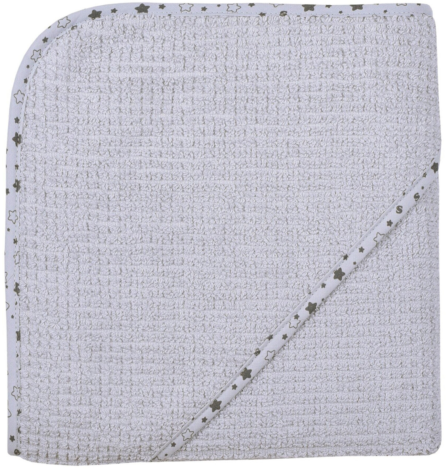 Wörner At Home Hooded Bath Towel light grey