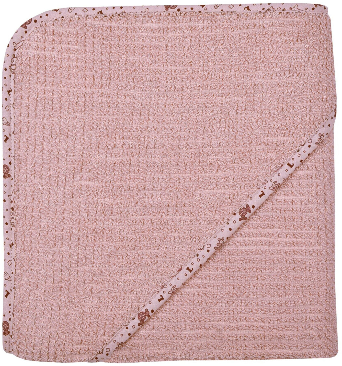 Wörner At Home Hooded Bath Towel dusky pink
